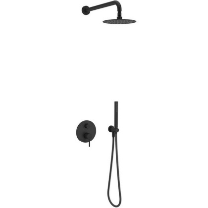 Система для душа скрытого монтажа EXCELLENT Pi AREX.SET.1245BL (черный мат)