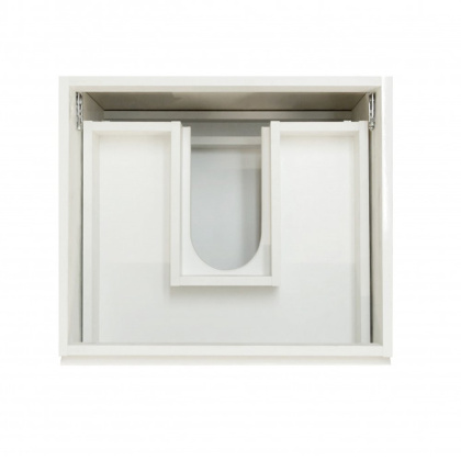 Тумба подвесная под умывальник Dallas Luxe 1300х482 2 ящика (ШхГхВ) 648х476х607