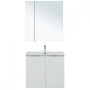 Тумба под раковину Aquanet Алвита New 80 2 дверцы, белый матовый