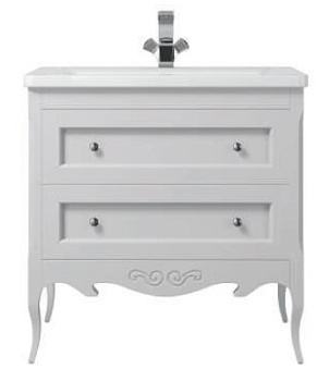 Тумба под раковину Creto Viva White 85