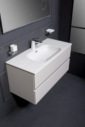 Тумба без раковины Vallessi 120*46cm КАШЕМИР мат. 2 полки 837-120-C mat Boheme