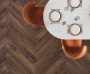 Керамогранит L5_13 Wenge cinnamon темно-коричневый (120смх20смх0,92мм) (5шт_1,2м2) матовый структурн, м2