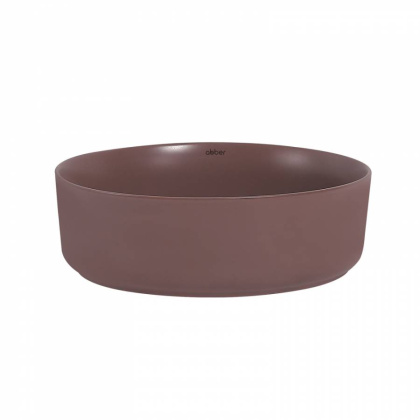 Раковина накладная ABBER Bequem AC2108MC коричневая матовая Раковина накладная ABBER Bequem AC2108MC коричневая матовая