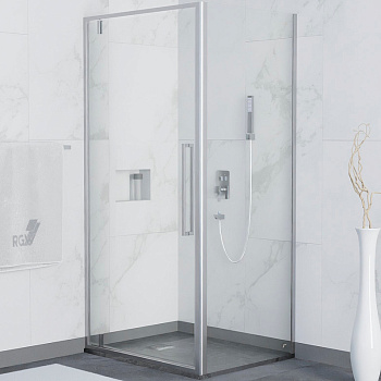 Душевой уголок RGW Stilvoll SV-43 80x100 06324380-011 профиль Хром стекло прозрачное Душевой уголок RGW Stilvoll SV-43 80x100 06324380-011 профиль Хром стекло прозрачное