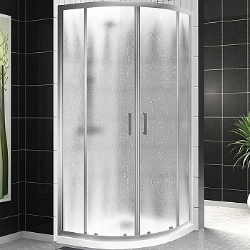 Душевой уголок BelBagno UNO-195-R-2-100-CH-CR