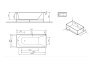W72A-180-080W-R2 Каркас для ванны Spirit 180х80 W72A-180-080W-R2 Каркас для ванны Spirit 180х80