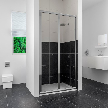 Душевая дверь RGW Classic CL-21 90 04092109-11 профиль Хром стекло прозрачное