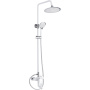 Душевая система Shevanik, латунь S9836FБелый/ хром Душевая система Shevanik, латунь S9836FБелый/ хром