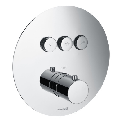 Dinkel 5844 Thermo Термостатический смеситель для ванны и душа Wasserkraft