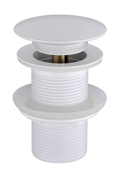 Слив для раковины, автомат(клик-клак) Matt White Слив для раковины, автомат(клик-клак) Matt White
