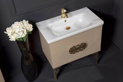 Тумба 100см*43,5 CAPPUCINO (керам.моноблок) 830-100-CP Boheme Тумба 100см*43,5 CAPPUCINO (керам.моноблок) 830-100-CP Boheme