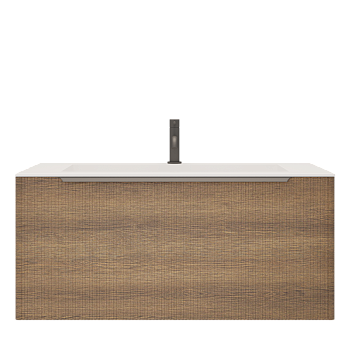 Тумба под раковину Creto Luna Wood 100 см 17-WD100