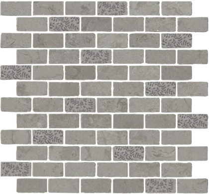 Декор 2 мозаичный MBD010 Про Лаймстоун Антика серый матовый 30см*32см*9мм (1уп/5шт/)., шт