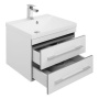 Комплект мебели для ванной Aquanet Верона 58 белый (подвесной 2 ящика)