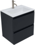 Тумба под раковину Allen Brau Eclipse 60 1.E1001.AM антрацит матовый Тумба под раковину Allen Brau Eclipse 60 1.E1001.AM антрацит матовый