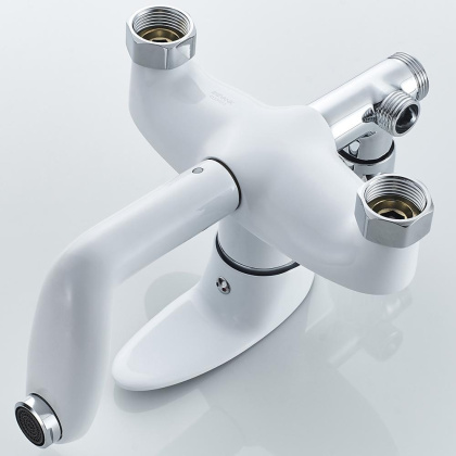 Душевая система Shevanik, латунь S9836FБелый/ хром Душевая система Shevanik, латунь S9836FБелый/ хром