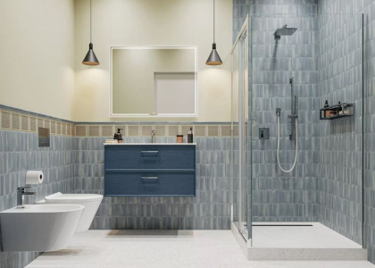 Подступенок Терраццо серый светлый 60x10,7x0,9