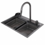 Кухонная мойка ABBER Wasser Kreis AF2194NG никель Кухонная мойка ABBER Wasser Kreis AF2194NG никель