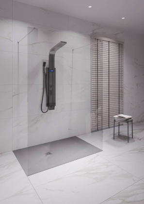 Керамогранит STATUARIO MERCURY 60x120 SATIN, LunaRossa