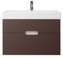 Тумба под раковину Creto Malibu Chocolate 80