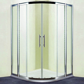 Душевой уголок RGW Hotel HO-511 130x130 профиль Хром стекло прозрачное