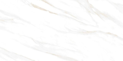 Calacatta Clarity Gold Керамогранит белый 60х120 Полированный
