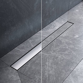 W01SC-U11-070-04SB MasterFlow Трап для душа линейный универс затвор Tile 70см цвет сталь мат