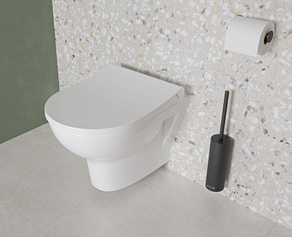 Origin Держатель ершика, цвет черный матовый