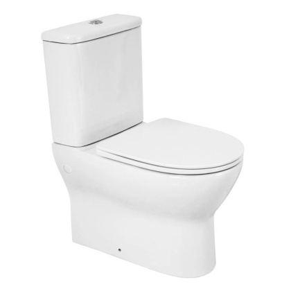 ENERGIA Чаша унитаза с сиденьем дюропласт soft close, P-trap BB8134CPR/SC ENERGIA Чаша унитаза с сиденьем дюропласт soft close, P-trap BB8134CPR/SC