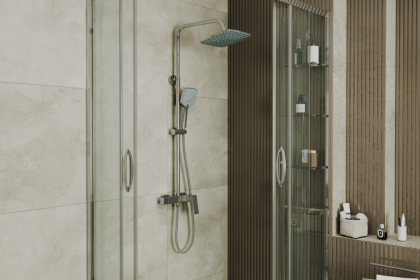 Душевая система  RUSH Thira без излива (TR3635-40) Душевая система  RUSH Thira без излива (TR3635-40)