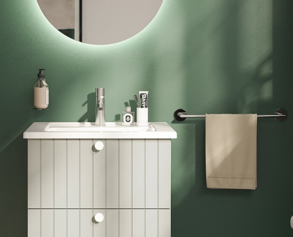 Origin Держатель полотенец, цвет хром