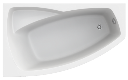 Акриловая ванна Creto Madison 170х105 левая на каркасе 22-1115
