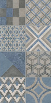 Декор VT\B415\11037R Онда 3 синий орнамент 30см*60см*9мм (1уп/4шт/0,72м2) бетон, шт Декор VT\B415\11037R Онда 3 синий орнамент 30см*60см*9мм (1уп/4шт/0,72м2) бетон, шт