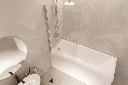 Шторка P-02 82*150 Mistelite