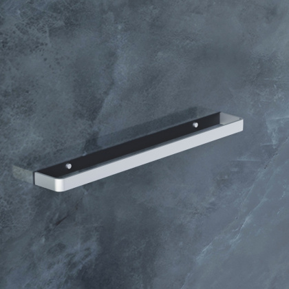 Вешалка для полотенец Jupiter, 2,7х60х12,5 см, цвет черный с серебром, DA77346400