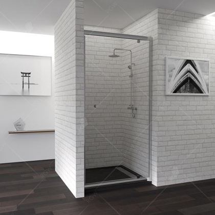 Душевая дверь RGW Passage PA-05 90 04080509-11 профиль Хром стекло прозрачное