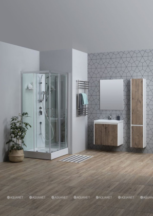 Душевая кабина Aquanet Passion S 2.0 90x90, прозрачное стекло