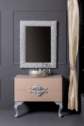 Зеркало ROSE мал. серебро 110*85см 547 Boheme Зеркало ROSE мал. серебро 110*85см 547 Boheme