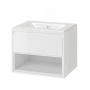 Тумба под раковину EXCELLENT Tuto 60 см (белый/белый), 1 ящик Тумба под раковину EXCELLENT Tuto 60 см (белый/белый), 1 ящик