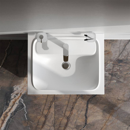 База под раковину, 2 ящика, 60 см, белый матовый M8FFUX0602WM