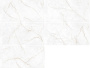 Керамогранит матовый c эффектом карвинга, AROMA CREAM 60x120 7мм MATT CARVING, Modern