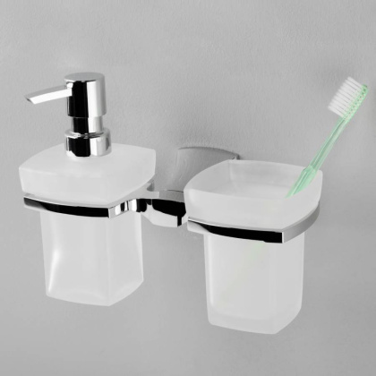 Wern K-2589 Держатель стакана и дозатора Wern K-2589 Держатель стакана и дозатора