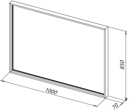 Зеркало Allen Brau Liberty 100 1.330016.60 медь браш Зеркало Allen Brau Liberty 100 1.330016.60 медь браш