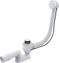 Сифон для ванны автомат комплект, белый