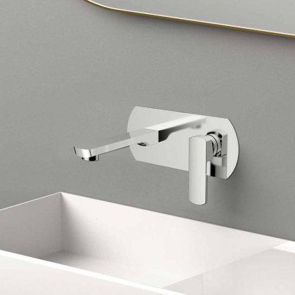 Смеситель для раковины Next VBFW-1N1CH встраиваемый однорычажный, хром