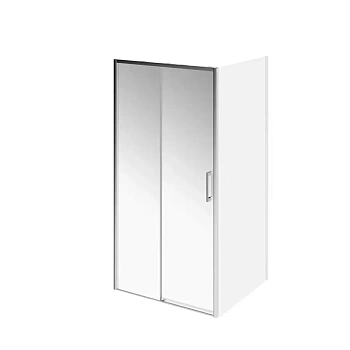 Душевая дверь LINDO, раздвижная с функцией soft close, 100х195, хром Душевая дверь LINDO, раздвижная с функцией soft close, 100х195, хром