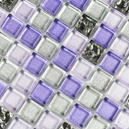 Мозаика стеклянная Fashion (чип 8*15*15) 300*300(11шт.-0.99м2), м2 Мозаика стеклянная Fashion (чип 8*15*15) 300*300(11шт.-0.99м2), м2