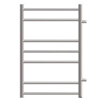 Полотенцесушитель водяной Point Аврора PN10558 П7 500x800 с боковым подключением 500, хром