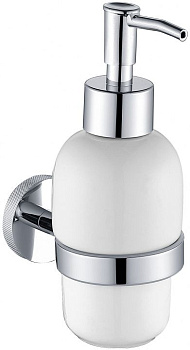 Дозатор для жидкого мыла Allen Brau Priority 6.31006-00 белый/хром Дозатор для жидкого мыла Allen Brau Priority 6.31006-00 белый/хром