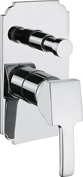 LEGEND-VDIM-03/24 Встраиваемый однорычажный смеситель для душа с переключателем, золото